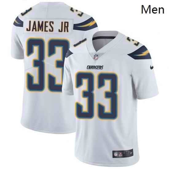 Chargers 33 Derwin James Jr White Men Stitched Football Vapor Untouchable Limited Jersey